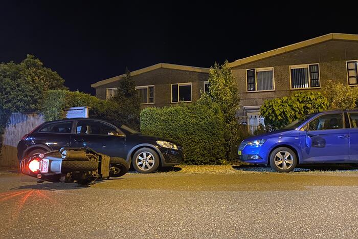 Persoon gewond bij val met snorscooter