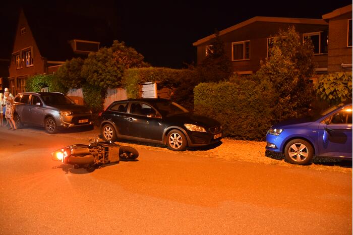 Persoon gewond bij val met snorscooter