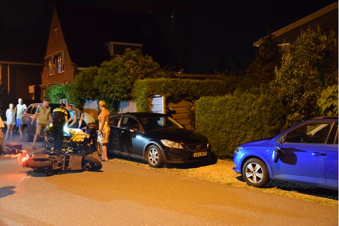 Persoon gewond bij val met snorscooter