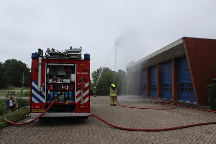 Brandweer herdenkt omgekomen brandweercollega's