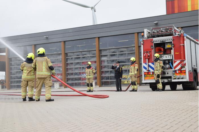 Brandweer herdenkt omgekomen brandweercollega's
