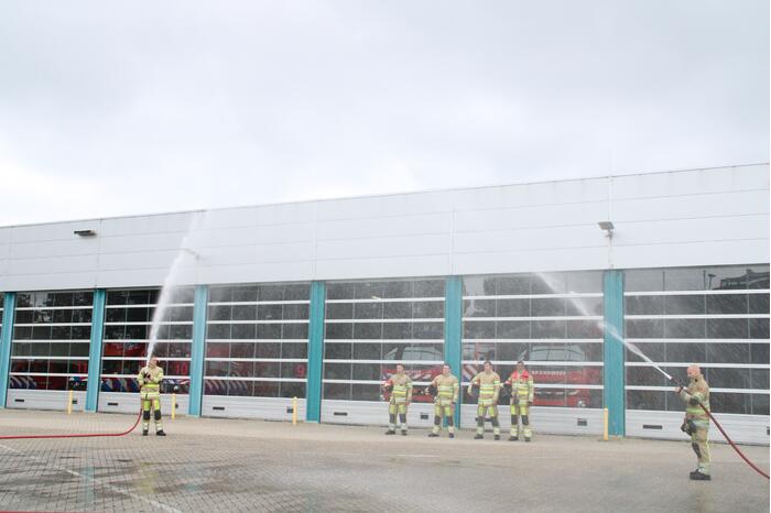 Brandweer herdenkt omgekomen brandweercollega's