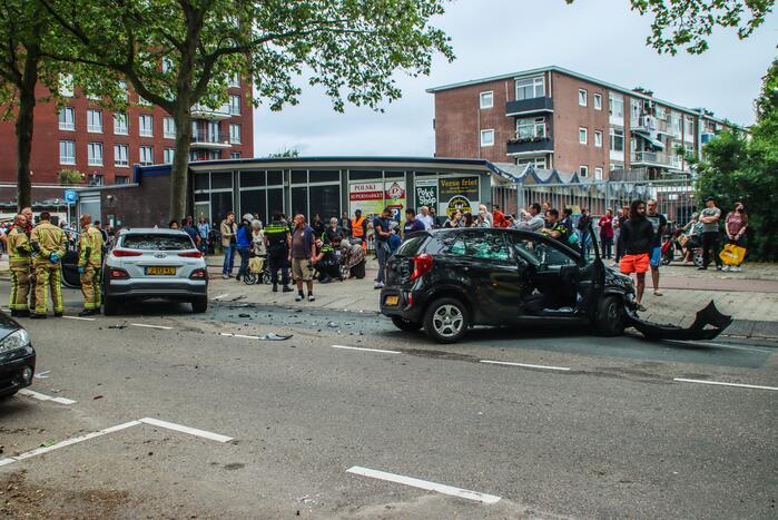 Forse schade en gewonden bij ongeval