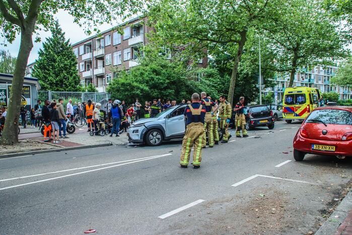 Forse schade en gewonden bij ongeval