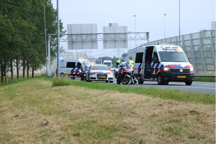 Twee gewonden bij ongeval op snelweg