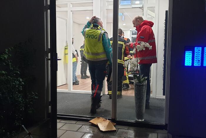 Appartementencomplex ontruimd na waterlekkage