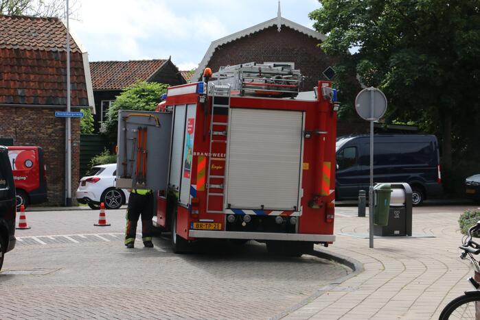 Parkeergarage en bergingen onder water