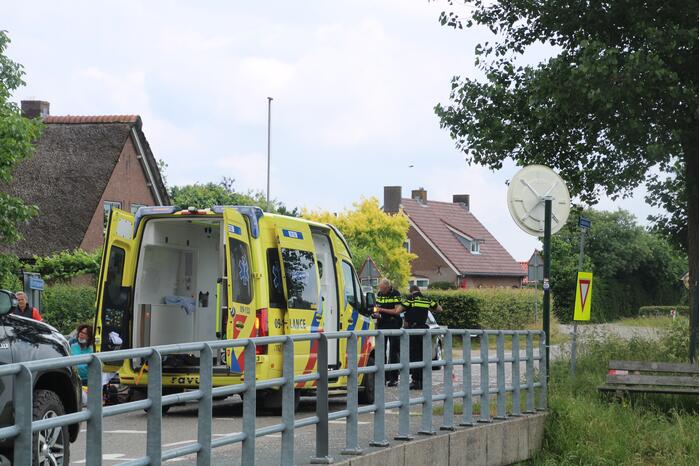 Wielrenner gewond bij aanrijding