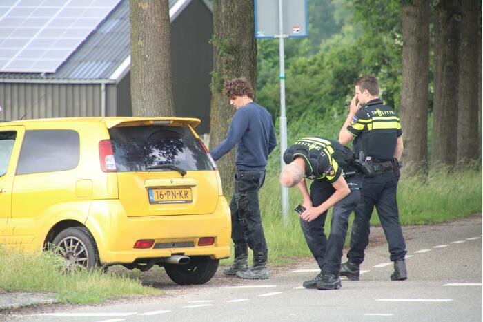 Wielrenner gewond bij aanrijding