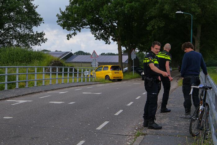 Wielrenner gewond bij aanrijding