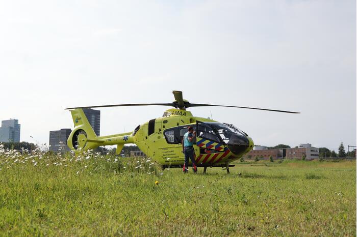 Traumahelikopter ingezet voor incident in woning