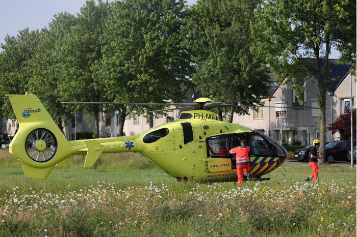 Traumahelikopter ingezet voor incident in woning
