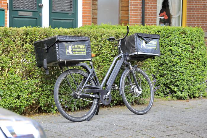 Eenzijdig ongeval met bezorger Thuisbezorgd