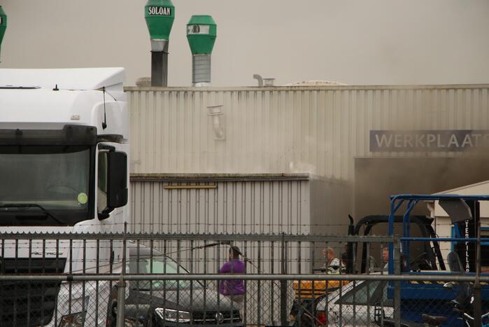 Brand bij schadehersteller Total Truck Care