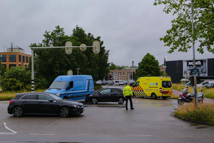 Schade bij aanrijding bij stoplicht
