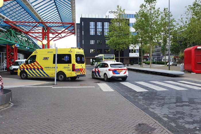 Persoon gewond door incident in station