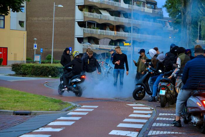 Oranjefans vieren opnieuw feest na derde EK zege