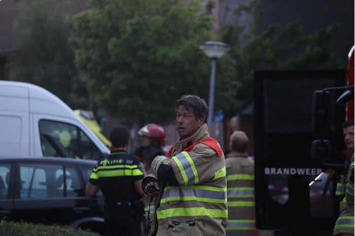 Grote brand in appartementencomplex