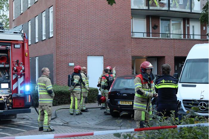 Grote brand in appartementencomplex