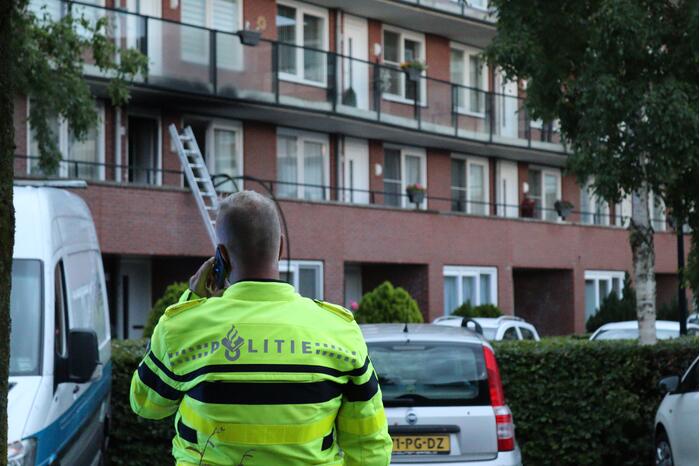 Grote brand in appartementencomplex