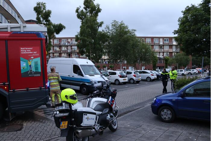 Grote brand in appartementencomplex