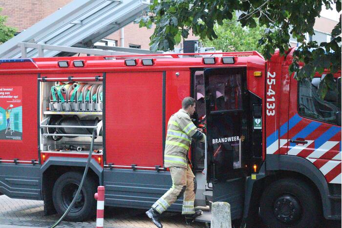 Grote brand in appartementencomplex