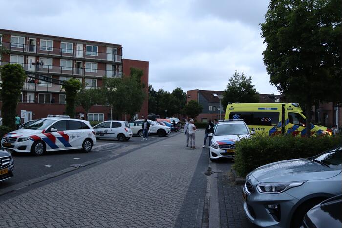 Grote brand in appartementencomplex