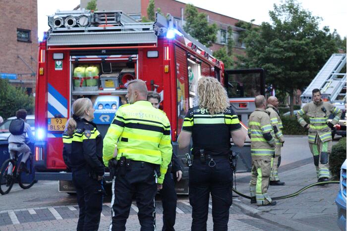 Grote brand in appartementencomplex