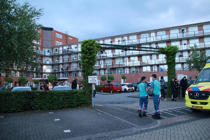 Grote brand in appartementencomplex
