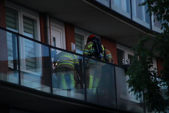 Grote brand in appartementencomplex