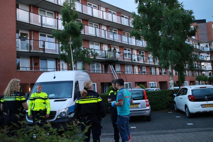 Grote brand in appartementencomplex