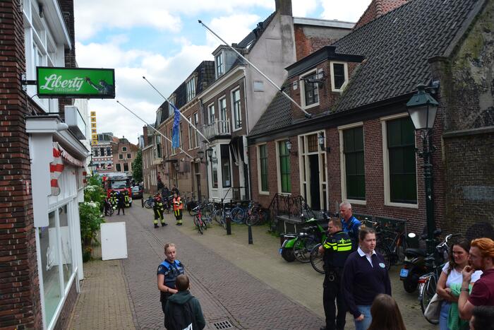 Brandweer doet onderzoek naar gevaarlijke stof