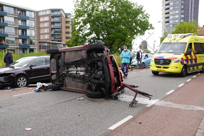 Zwaargewonde bij ernstig ongeval