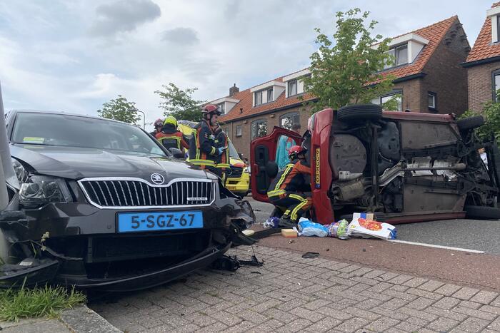 Zwaargewonde bij ernstig ongeval