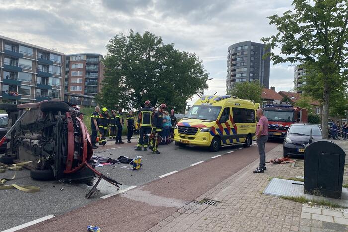 Zwaargewonde bij ernstig ongeval