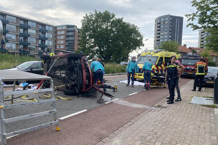 Zwaargewonde bij ernstig ongeval