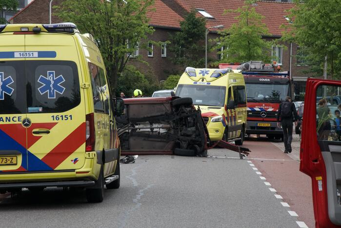 Zwaargewonde bij ernstig ongeval