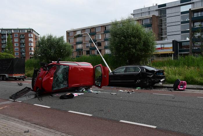 Zwaargewonde bij ernstig ongeval