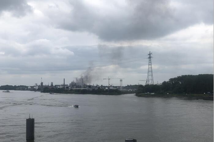 Grote brand bij HVC afvalbrengstation