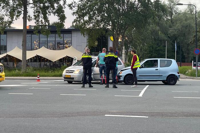 Persoon gewond bij aanrijding