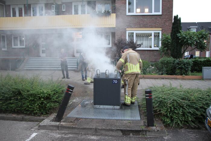 Buurtbewoners doen bluspoging