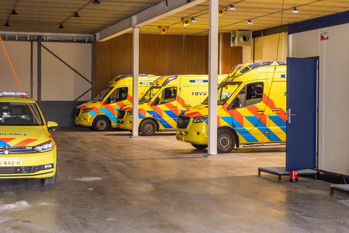 Ambulancepost Centrum verhuisd naar nieuwe tijdelijke locatie