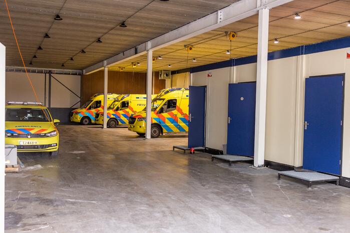 Ambulancepost Centrum verhuisd naar nieuwe tijdelijke locatie