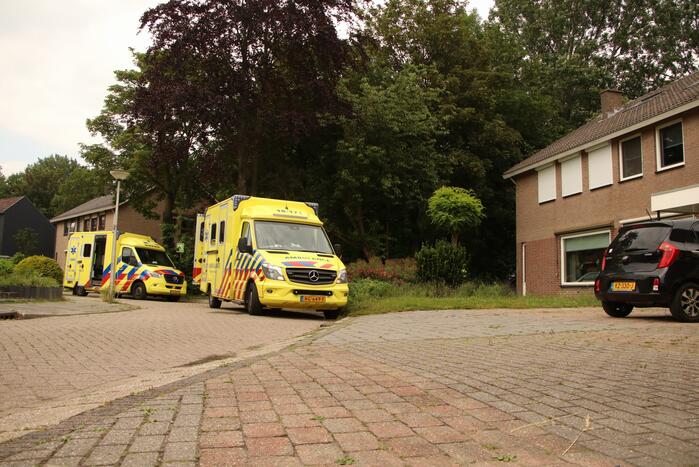 Traumahelikopter landt voor incident met baby