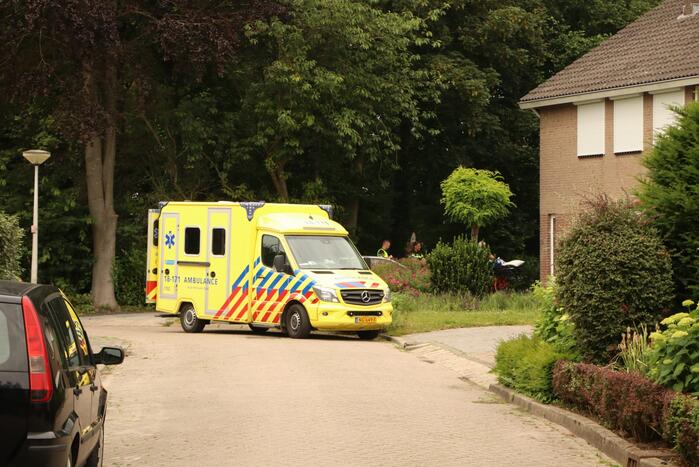 Traumahelikopter landt voor incident met baby