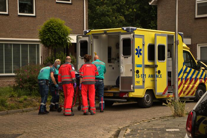 Traumahelikopter landt voor incident met baby
