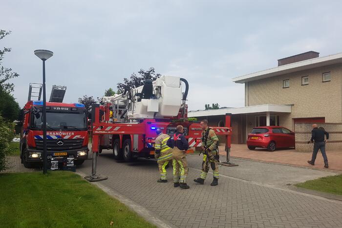Brand in schakelkast voor zonnepanelen