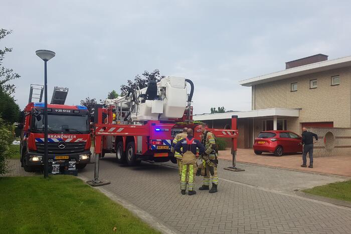 Brand in schakelkast voor zonnepanelen