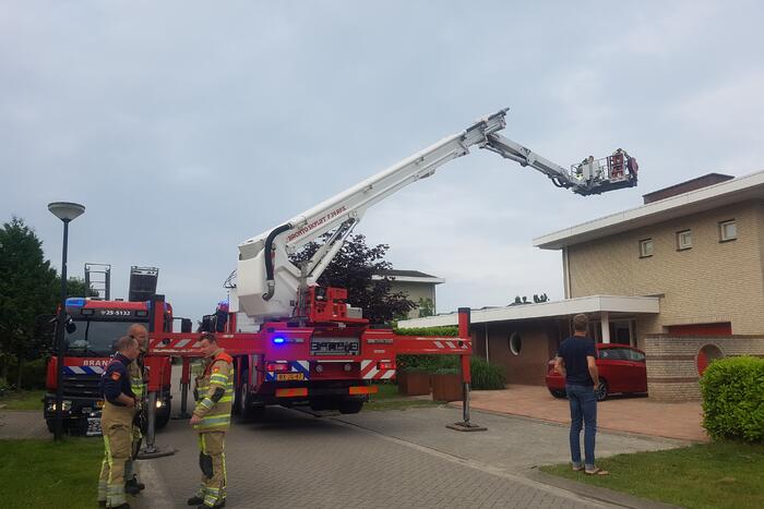 Brand in schakelkast voor zonnepanelen