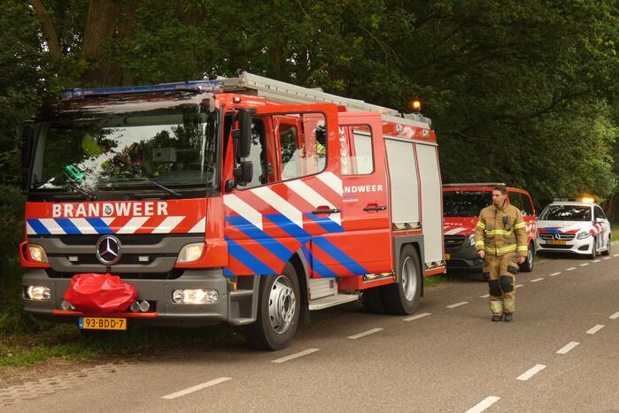 Brandweer doet onderzoek naar dumping in recreatiegebied
